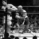 American challenger Ernie Shavers, right, follows through with a right to the head of Heavyweight Champion Muhammad Ali, during their title fight in Madison Square Gardens, New York, Sept. 29, 1977. Ali retained his title on a unanimous points decision at the end of the 15 round fight.